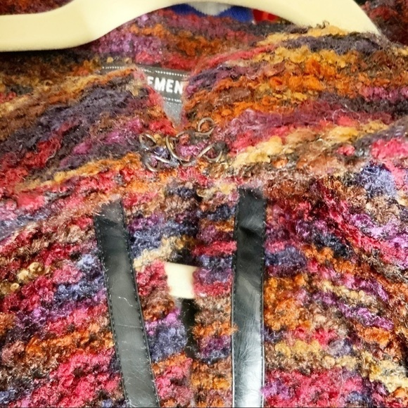elementz cardigan. Multicolored. Size XL - Picture 5 of 6